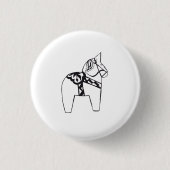 ダラホース 缶バッジ (正面)