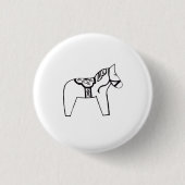 ダラホース 缶バッジ (正面)