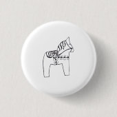 ダラホース 缶バッジ (正面)