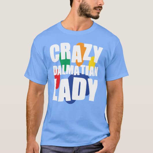 ダラマティアン犬の女の子の友人 Tシャツ (正面)