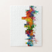 ダラムイギリスのスカイラインの都市景観 ジグソーパズル (縦)