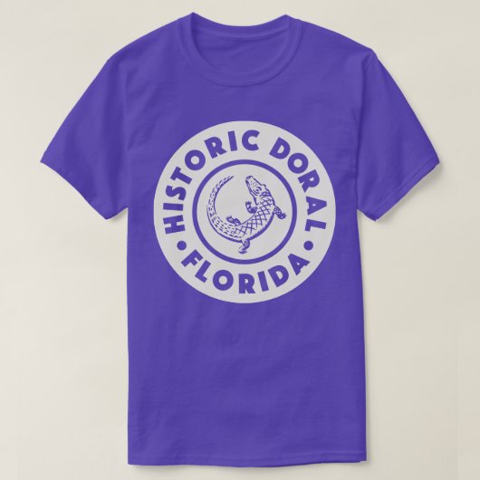 ダラルフロリダサークルタン Tシャツ (デザイン正面)