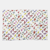 ダラ数々のウマ キッチンタオル (横)