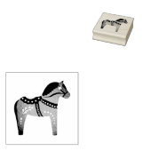 ダラ馬デザイン/シルエット/パターン ラバースタンプ (押印)