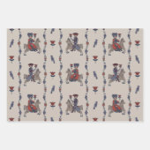 ダラBラッピング紙 ラッピングペーパーシート (正面3)