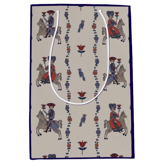 ダラB紙バッグ ミディアムペーパーバッグ (正面)