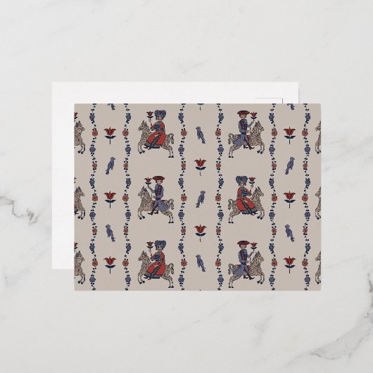 ダラB – ホイルポストカード 箔シーズンポストカード (正面/裏面)