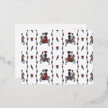 ダラW – ホイルポストカード