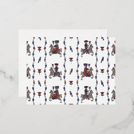 ダラW – ホイルポストカード 箔シーズンポストカード