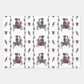 ダラW – ラッピング紙 ラッピングペーパーシート (正面2)