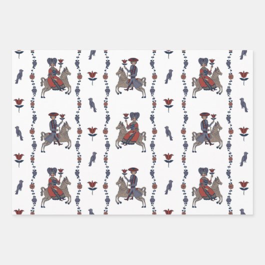 ダラW – ラッピング紙 ラッピングペーパーシート (正面)