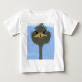 ダリおもしろいッチ・ジョージと可愛いレディバグ ベビーTシャツ