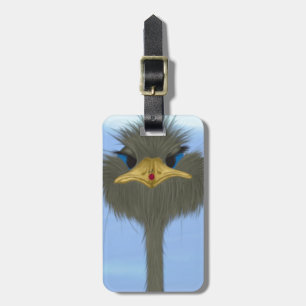 ダリおもしろいッチ・ジョージと可愛いレディバグ ラゲッジタグ