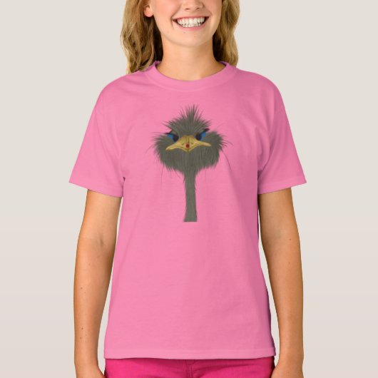 ダリおもしろいッチ・ジョージと可愛いレディバグ Tシャツ (正面)