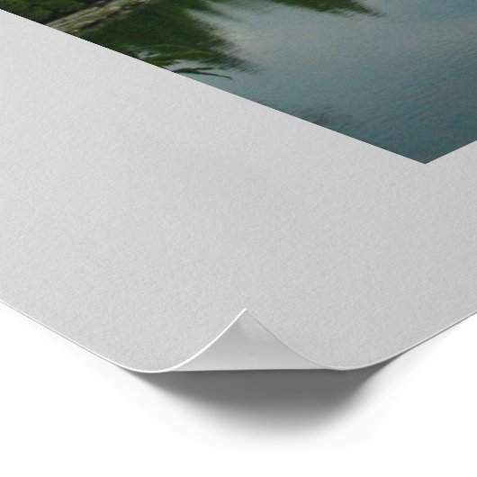 ダリの風景 ポスター (角)