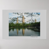 ダリの風景 ポスター (正面)