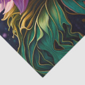 ダリアと虹色の蝶 薄葉紙 (詳細)