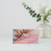 ダリアのウェディングプランナーの名刺 名刺 (スタンド正面)