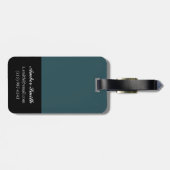 ダリアのダンスI ラゲッジタグ (裏面横)