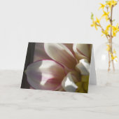 ダリアの挨拶状 カード (黄色い花)