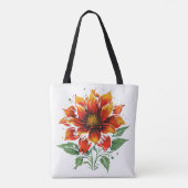 ダリアの火花 トートバッグ (裏面)