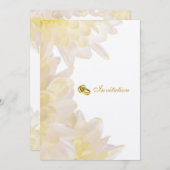 ダリアの結婚式招待状 招待状 (正面/裏面)