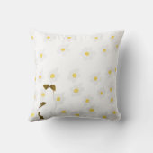 ダリアの背景にジャックラッセルテリア クッション (裏面)