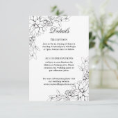 ダリアの花輪の封入カード エンクロージャーカード (スタンド正面)