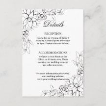 ダリアの花輪の封入カード