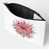 ダリアの花 アクセサリーポーチ (見開き)