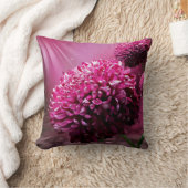 ダリアの花 クッション (ブランケット)