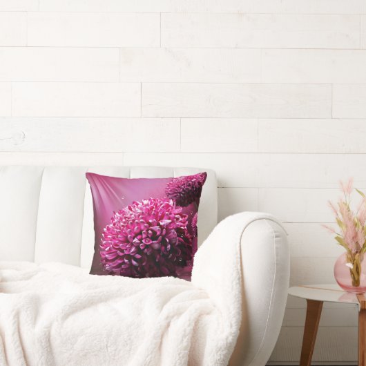 ダリアの花 クッション (ソファ)