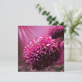 ダリアの花 ノートカード