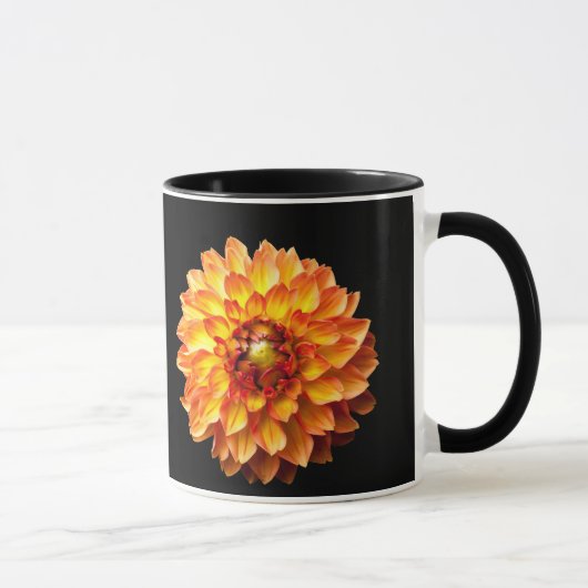 ダリアの花 マグカップ (右)