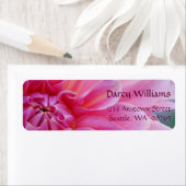 ダリアの花 ラベル (インサイチュ)