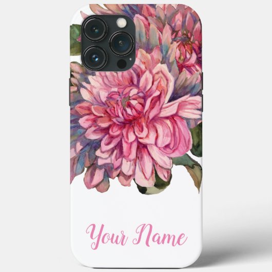 ダリアの花 Case-Mate iPhoneケース (裏面)