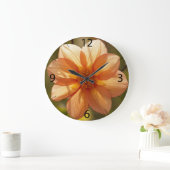 ダリアウォールクロック ラージ壁時計 (ホーム)