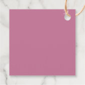 ダリアエレガント花模様サンキュー フェイバータグ (裏面)