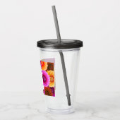 ダリアオータム結婚フローラ アクリルタンブラー (左)