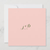 ダリアカスタムウェディング招待状 招待状 (裏面)