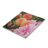 ダリアカラフルガーデンフローラ タイル (側面)