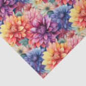 ダリアカラフルスティッシュペーパー 薄葉紙 (詳細)