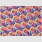 ダリアカラフルスティッシュペーパー 薄葉紙 (正面)