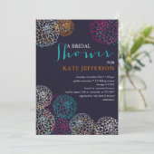 ダリアカラフルスブライダルシャワー 招待状 (スタンド正面)