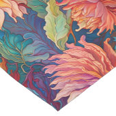 ダリアカラフルフローラタペストリー ショートテーブルランナー (コーナー)