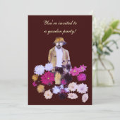 ダリアガーデンパーティの招待状 招待状 (スタンド正面)