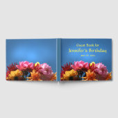 ダリアガーデンフラワーズバースデーパーティーゲストブック ゲストブック (全面)