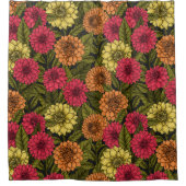 ダリアガーデン シャワーカーテン (正面)