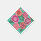 ダリアガーデン スタンダードカクテルナプキン (角)