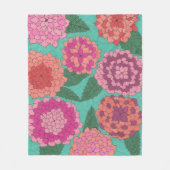 ダリアガーデン フリースブランケット (正面)